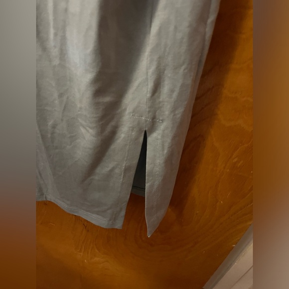 NWT Eileen Fisher Organic Cotton V-Neck midi Dress S - Picture 6 of 8